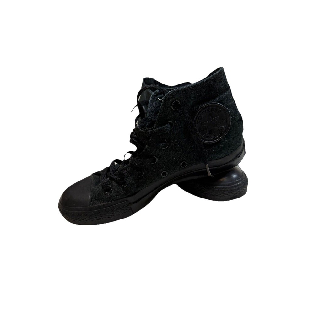Converse Chuck Taylor All Star Triple Black Hi Top Skate Shoes Size 7 unisex
